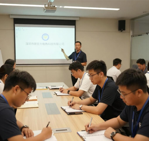 รวมตัวกันเพื่อการเติบโต สร้างการเดินทางครั้งใหม่ร่วมกัน - การฝึกอบรมพนักงานใหม่ของเซินเจิ้น Xinhongda Electric Heating Technology Co., Ltd. สิ้นสุดลงอย่างประสบความสำเร็จ